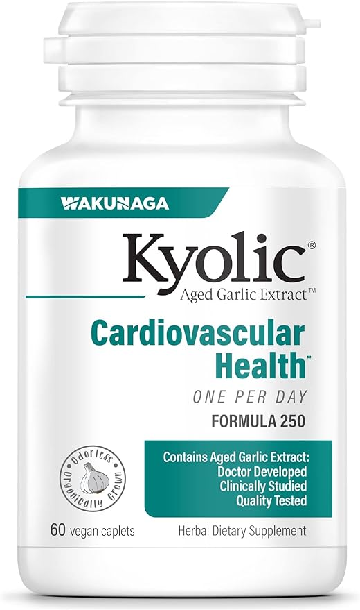Kyolic Aged Garlic Extract Formula 250, 60 Vegan