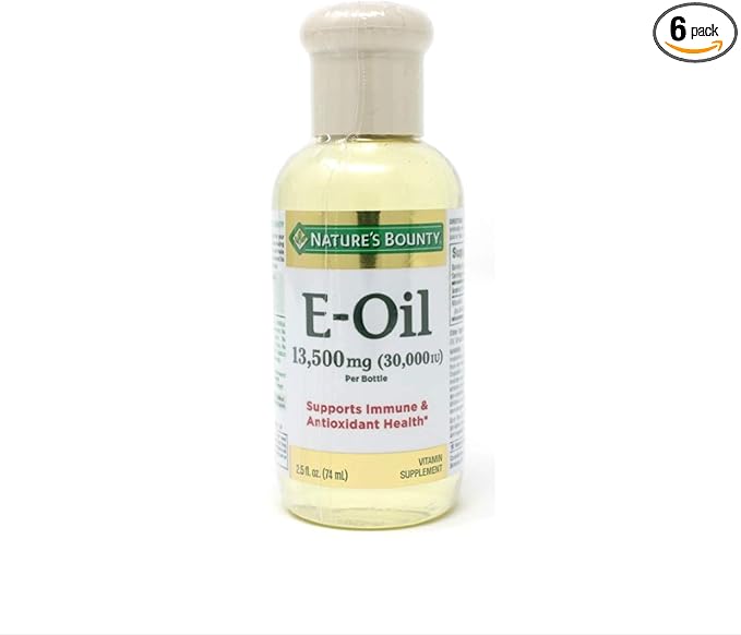 Nature's Bounty Vitamin E Oil 2.50 6)