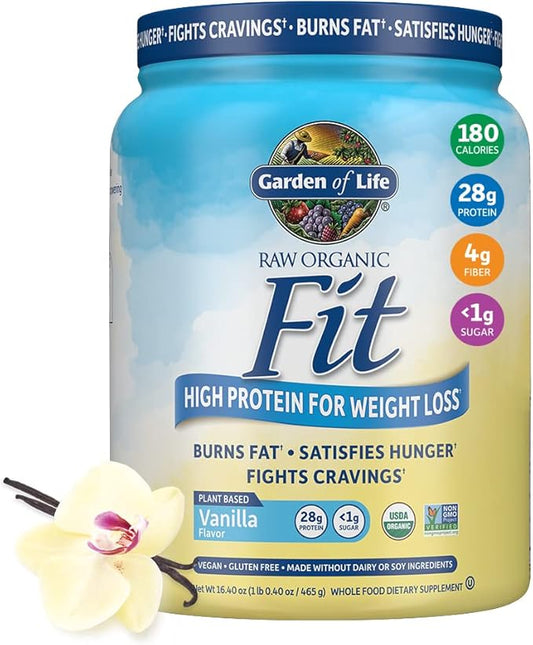 Garden of Life Raw Organic Fit 28g Plant 10 Servings