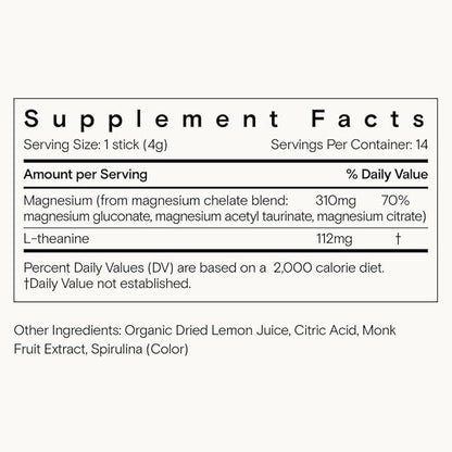 Blue Lemon Magnesi-Om by Moon Juice Sticks