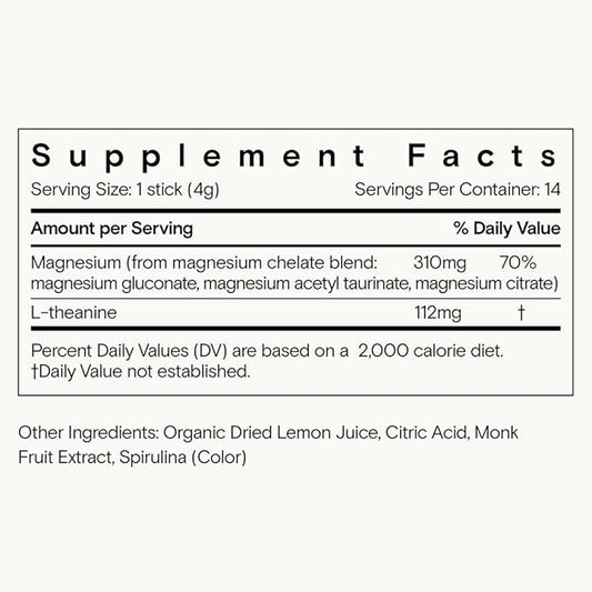 Blue Lemon Magnesi-Om by Moon Juice Sticks