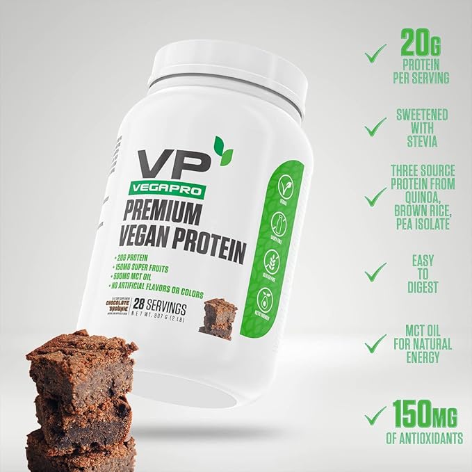 VegaPro Vegan Protein #1 Rated 20g Protein, (28 Servings)