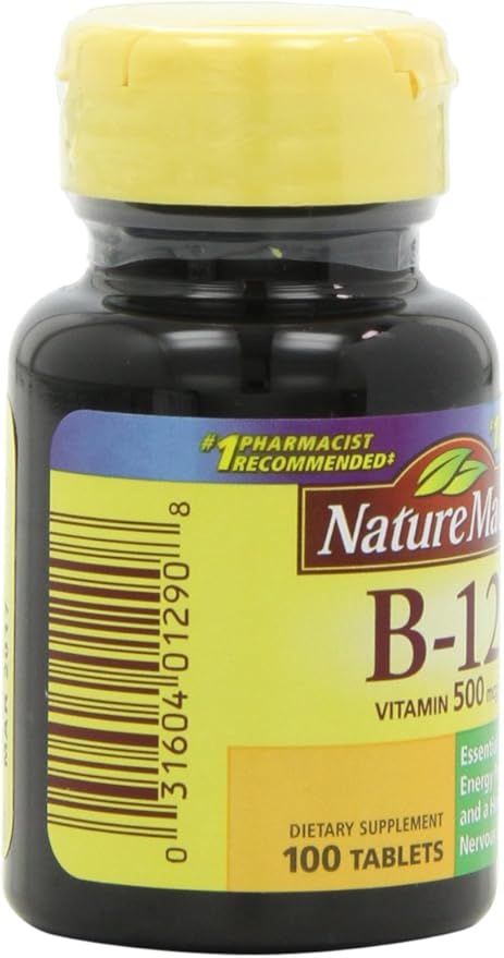 Nature Made Vitamin B-12 500 mcg 100 ea 2)