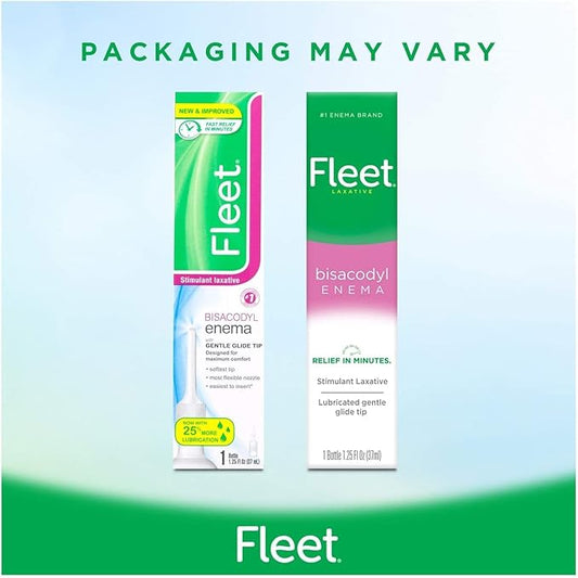 Fleet Laxative Bisacodyl Enema, 1.25 fl 5)