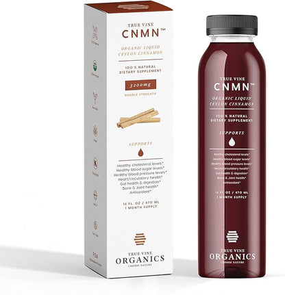 True Vine 3200mg Liquid Ceylon Cinnamon 100% Organic (16 fl
