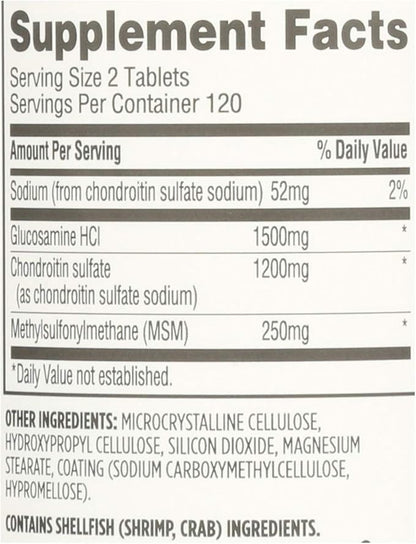 365 by Whole Foods Market, Glucosamine 240 Tablets
