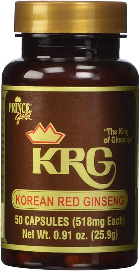 Prince of Peace Korean Red Ginseng 50 Count