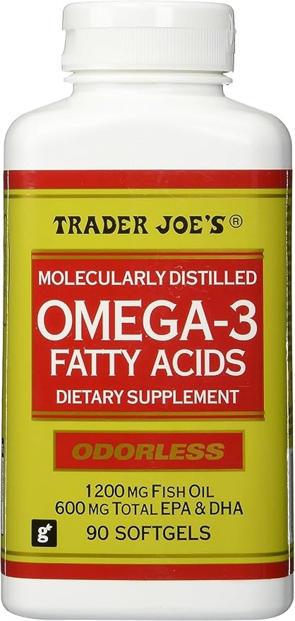 Trader Joe's Molecularly Distilled Omega-3 Fatty