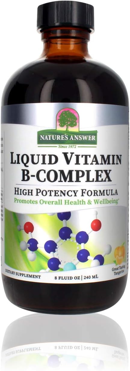 Nature's Answer Liquid Vitamin B-Complex Supports 8oz