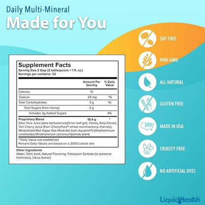 LIQUIDHEALTH 32 Oz Daily Multi Mineral,