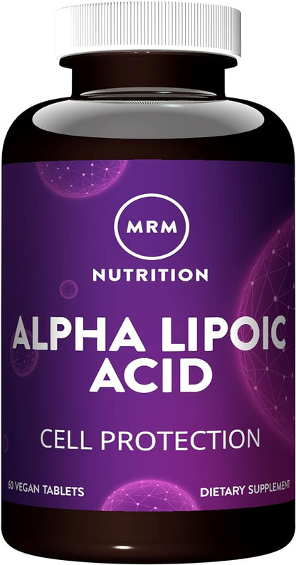 MRM Nutrition Alpha Lipoic Acid 300mg ALA 60 servings