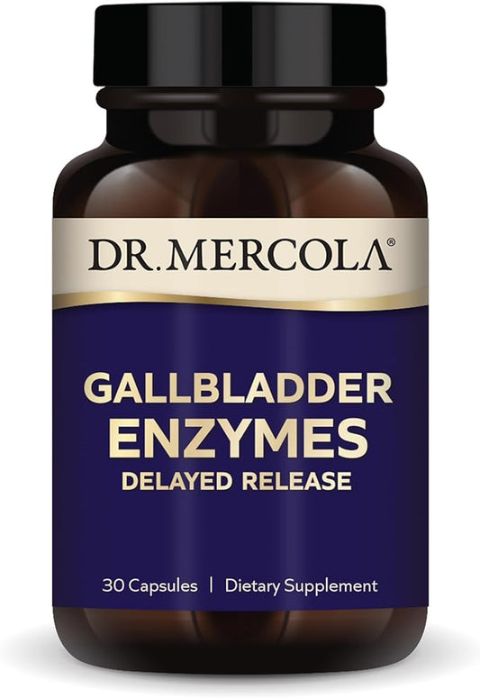 Dr. Mercola Gallbladder Enzymes, 30 Servings (30 Capsules),