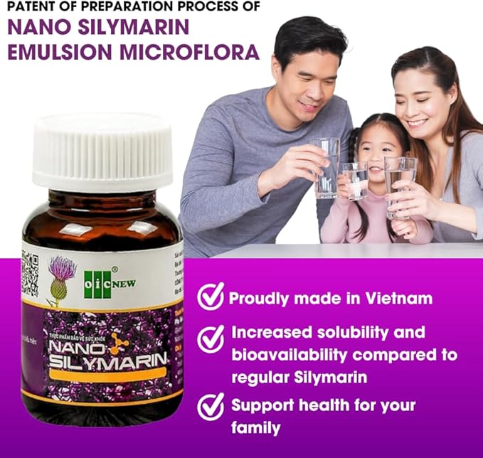Nano Silymarin - 60 Capsules - 99.9%