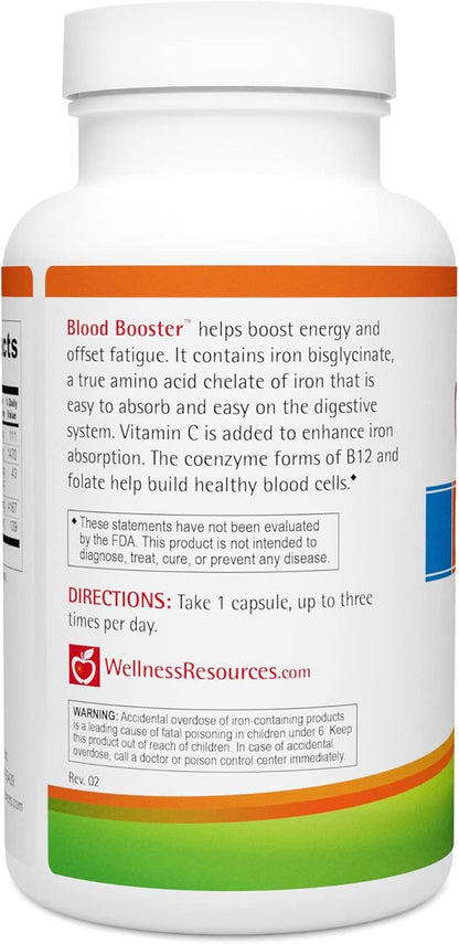 Blood Booster for Energy and Fatigue (180 caps