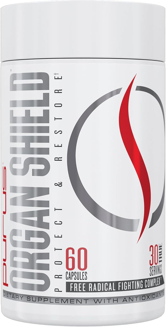 Purus Labs Organ Shield Active Antioxidant 30 Servings, 60 Gelatin