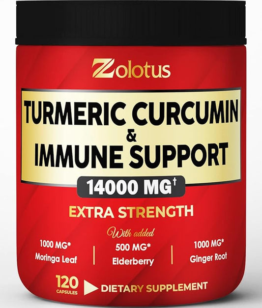 Turmeric Curcumin & Immune Support, 95% 14000mg, with