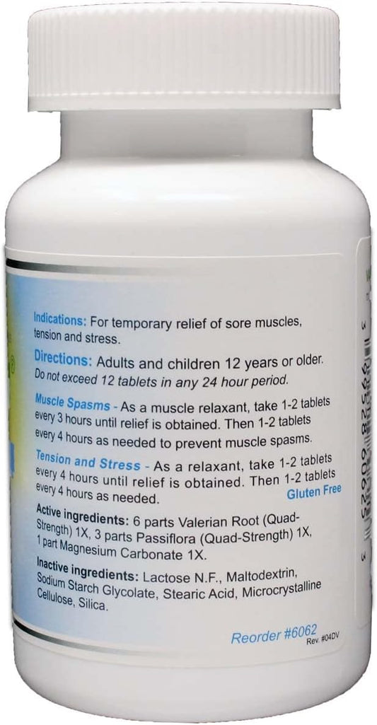 Valerian Natural Relaxant for Tension Relief, (250ct)