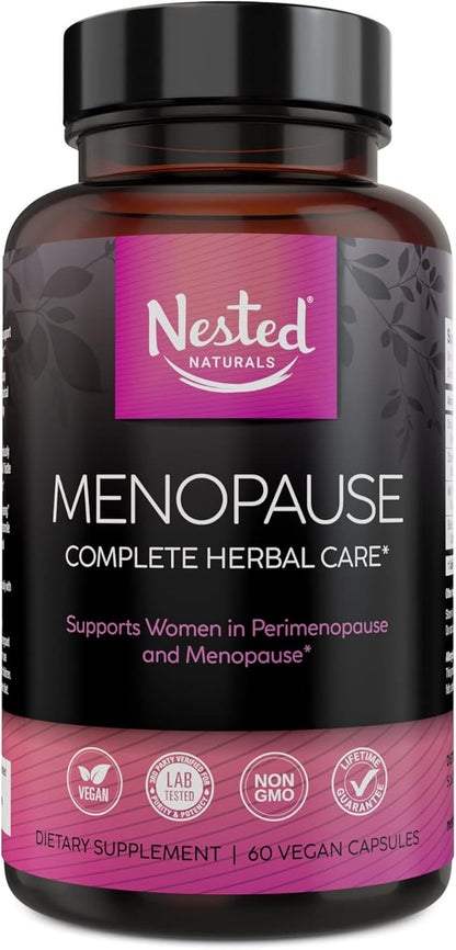 Nested Naturals Menopause Complete Herbal Care 60 Vegan