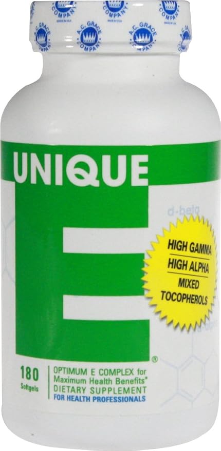 Unique E Mixed Tocopherols 180 Count