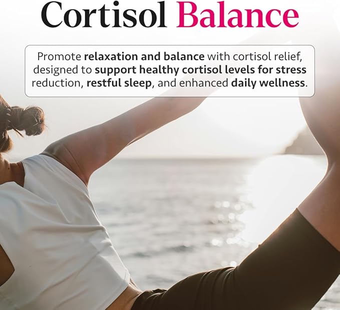 Ayurvedic Hormone Balance for Women | Cortisol Manager | Regulates Estrogen | Ashwagandha, Rhodiola, & Shatavari | Mood, Energy, & Sleep Support | Stress Relief | Made in USA | 60 Ct. - OSH Wellness