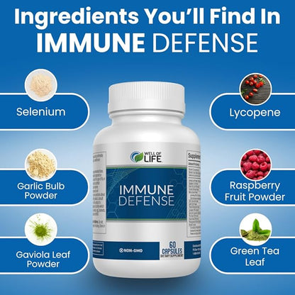 Immune Defense 600mg 60 Veg