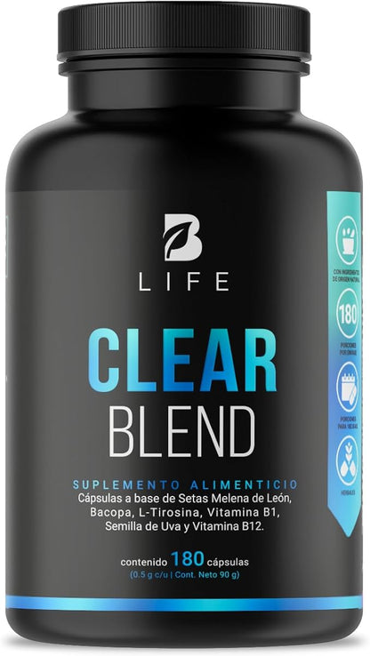 Clarity Complex with Natural Ingredients: Thiamin B1, Ashwagandha, 240 caps