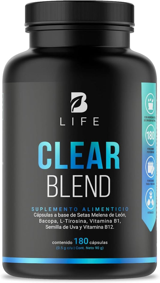 Clarity Complex with Natural Ingredients: Thiamin B1, Ashwagandha, 240 caps