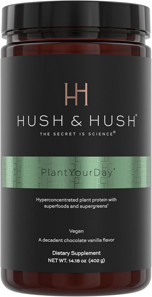 Hush & Hush PlantYourDay, Vegan Super 14.18 oz