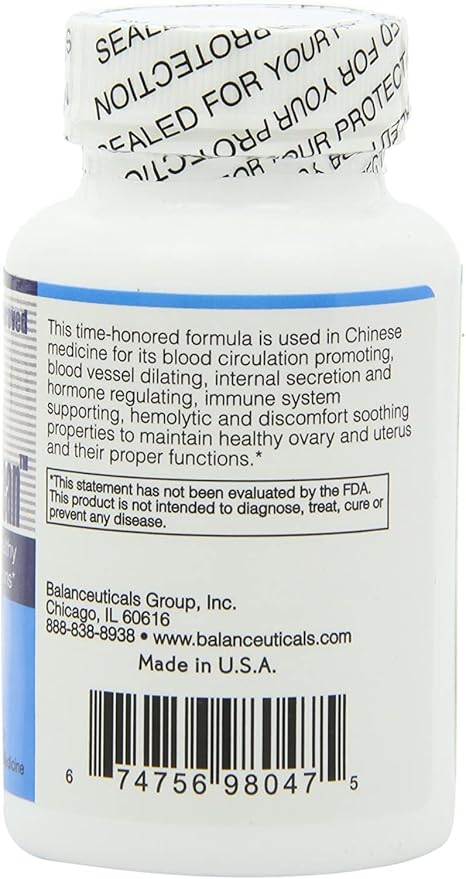 Ovary & Uterus Clean, 500 mg 60-Count Bottle 2)