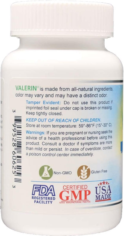 Valerian Natural Relaxant for Tension Relief, (250ct)