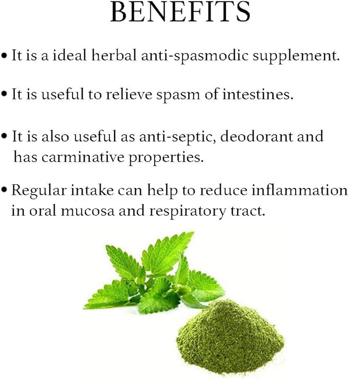 bixa BOTANICAL Peppermint Powder (Mentha Piperita) 200g (7 (7 Oz),
