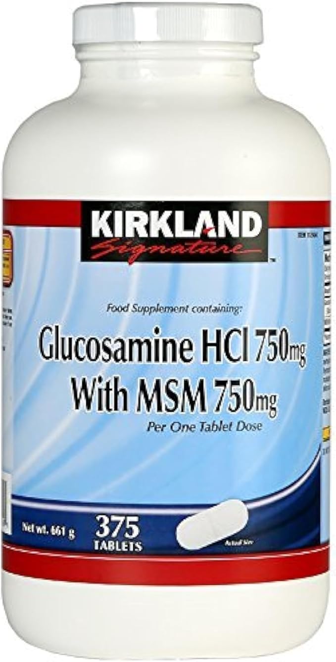 Kirkland Signature Glucosamine with MSM, 375