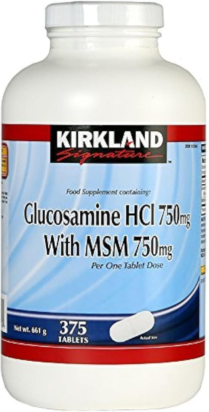 Kirkland Signature Glucosamine with MSM, 375