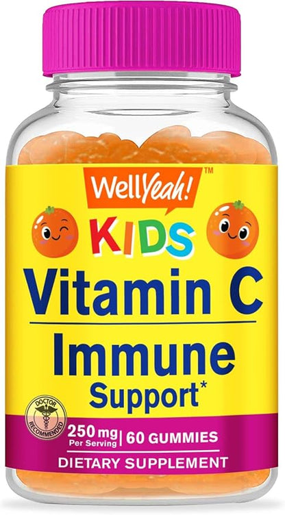 Kids Vitamin C Gummies (250mg) - 60 Gummies