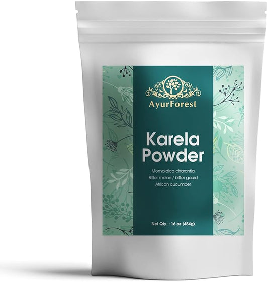 Bitter Melon Gourd Karela Powder Momordica Charantia 16 oz /454 GMS