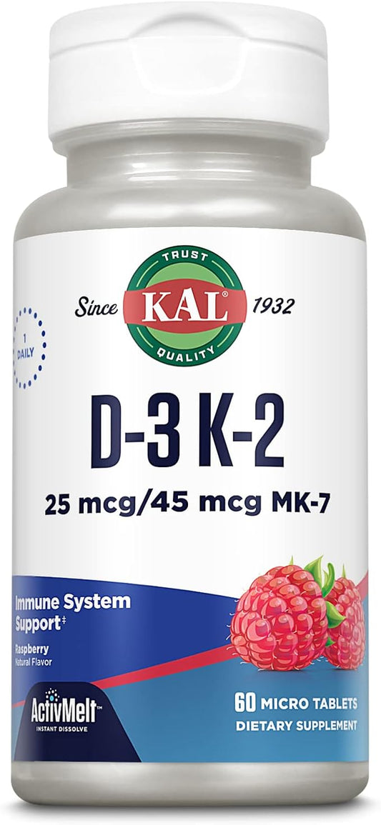 Kal 1000 Iu D-3 & K2 60 Count 1)