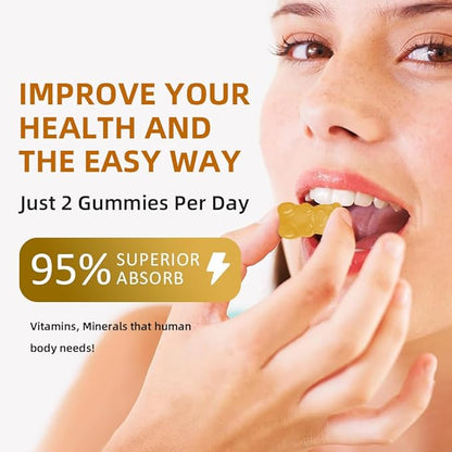Calcium Magnesium Zinc Gummies for Women, 600 mg 60 Gummies