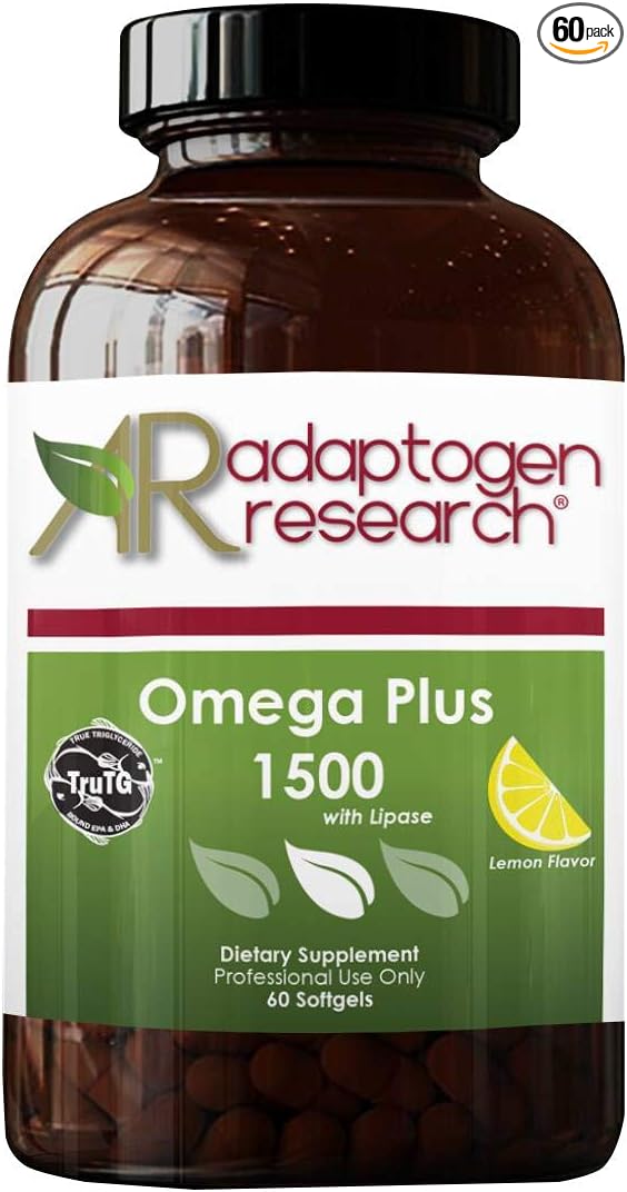 Omega Plus 1500 1500mg of 3 Fatty 60 Softgels