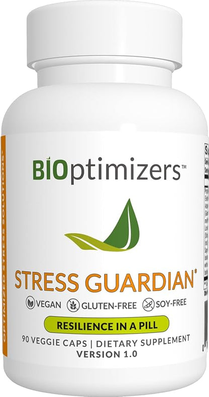 BiOptimizers Stress Guardian – Stress Relief 90 Capsules