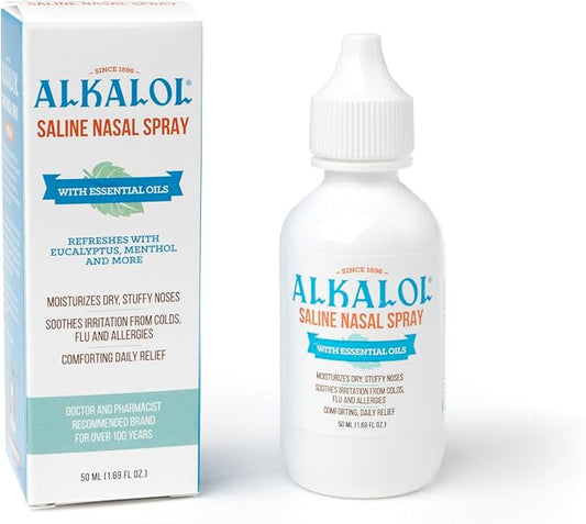 Alkalol Solution Saline Nasal Spray, 1.69