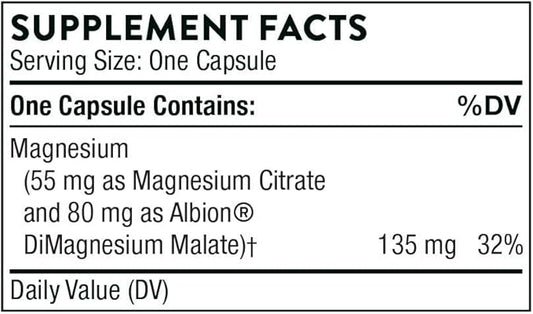 THORNE Magnesium CitraMate 90 Capsules
