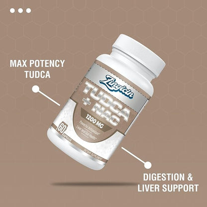 TUDCA with NAC Supplement 1200mg 600 Capsules,Powerful