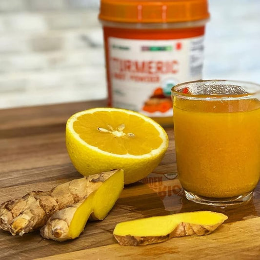 BareOrganics Turmeric Root Powder Superfood, Dietary Supplement, 8 Oz