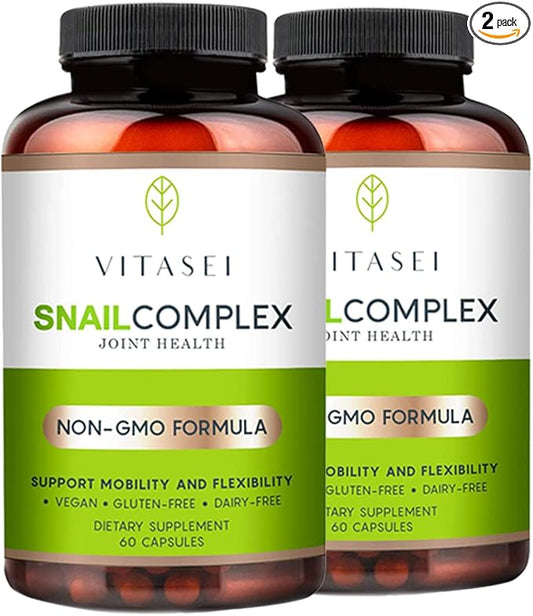 Snail Complex with Glucosamine, Chondroitin, MSM, 60 Capsules 2)