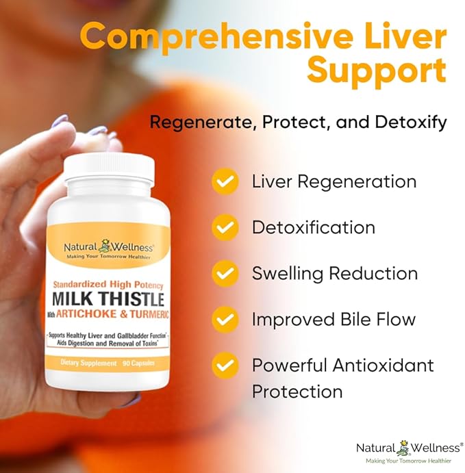 Natural Wellness Milk Thistle with Artichoke