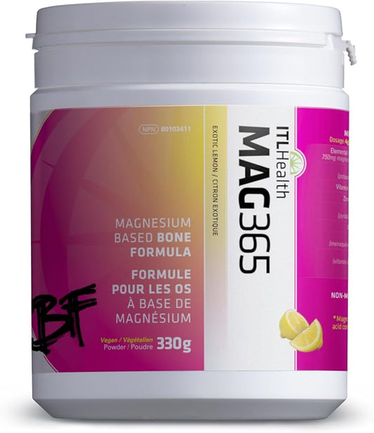 MAG365 ITL Health BF Bone Support, B6, Vitamin D3, Vitamin K2, Boron, 1 Pack, 330grams