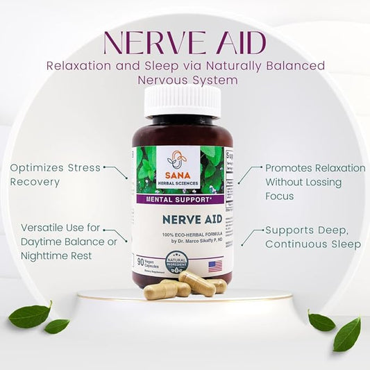 New Nerve AID 6-Element, No-Adverse-Effects