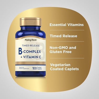 Piping Rock Vitamin B Complex 100 Coated
