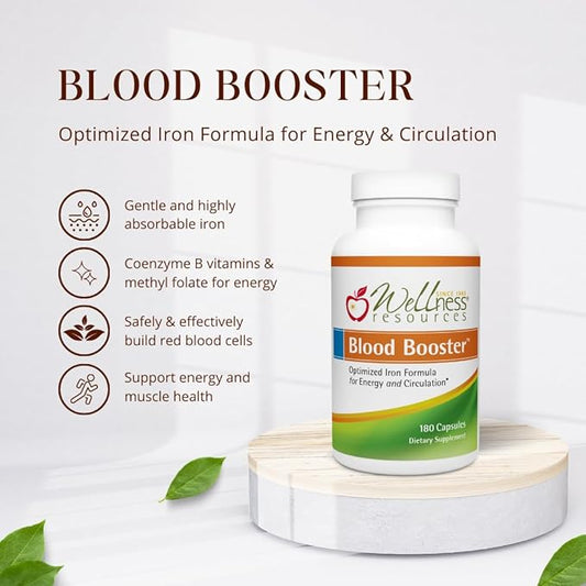 Blood Booster for Energy and Fatigue (180 caps