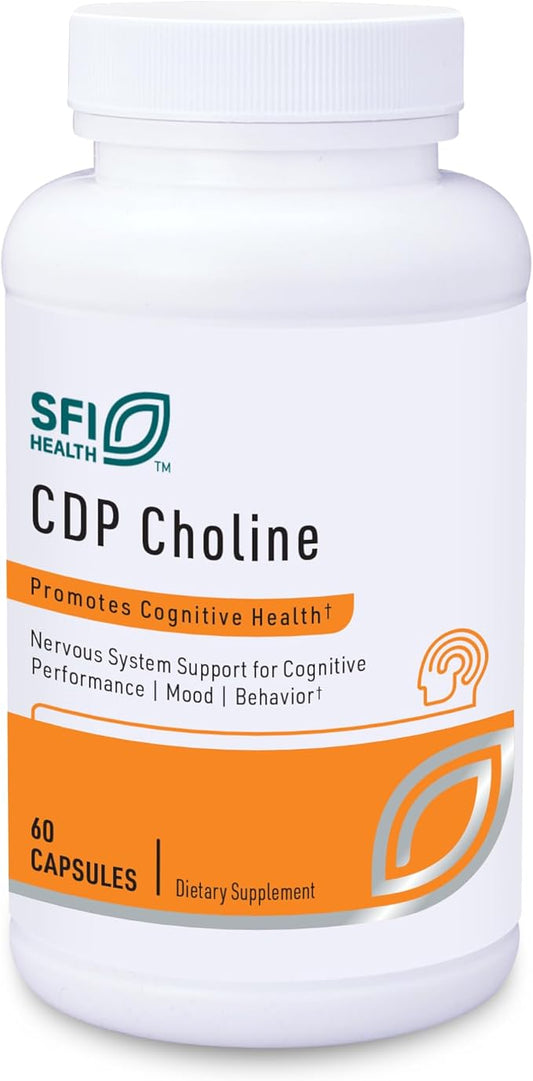 Klaire Labs CDP Choline 250mg (60 Capsules)